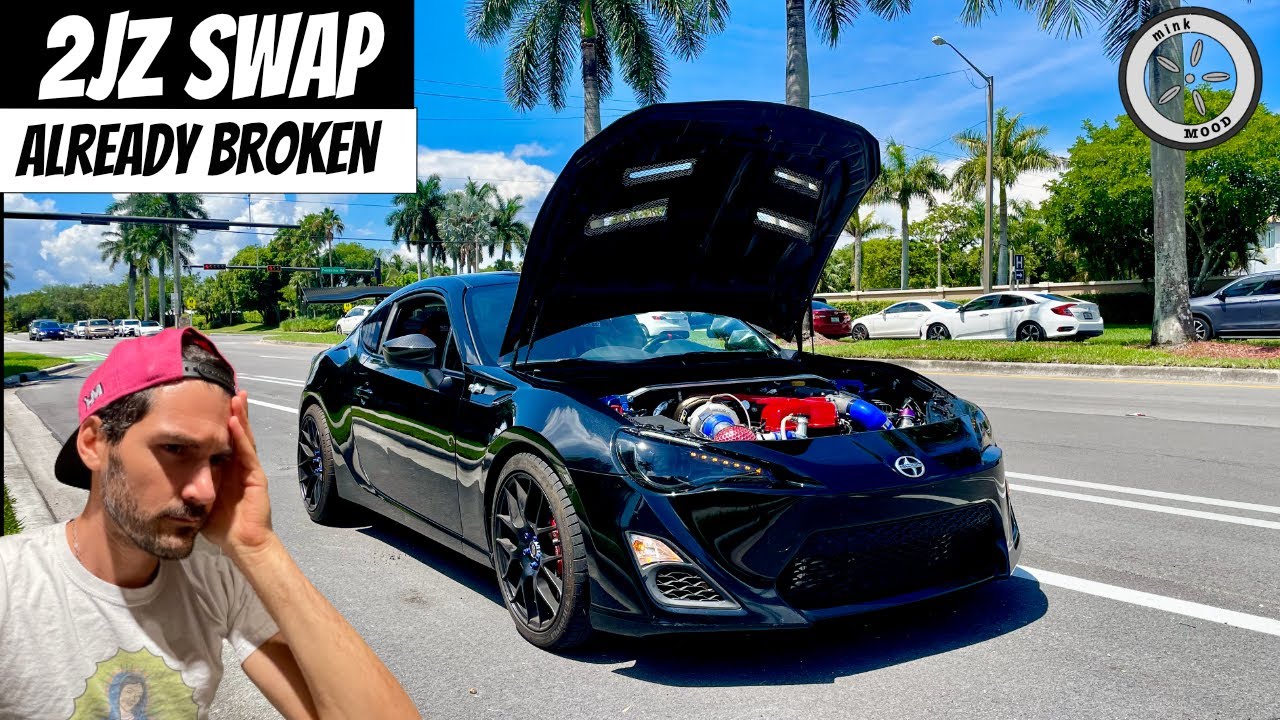 2JZ BRZ Breaks Down on the Road [Throttle Body FIX] YouTube