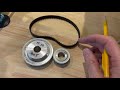 Taig Mill Consew Motor Pulley Options Taig Mill Consew Motor Pulley Options
