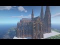 Massive Cathedral, 2.4 Million Blocks | Minecraft Forever SMP