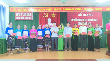 Bế giảng lớp bồi dưỡng đối tượng kết nạp đảng khóa 3 năm 2023