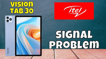 no network problem / signal problem fix itel Vision tab 30