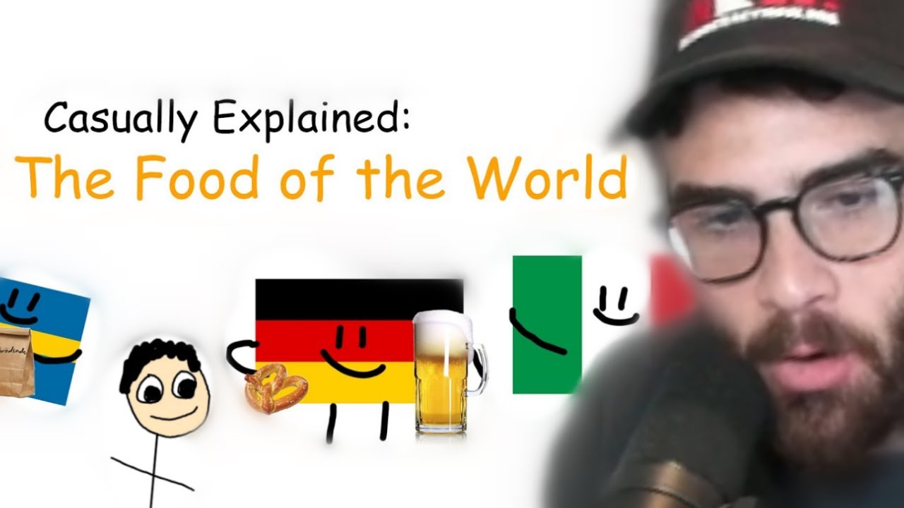 Hasanabi Reacts to Casually Explained: The Food of the World