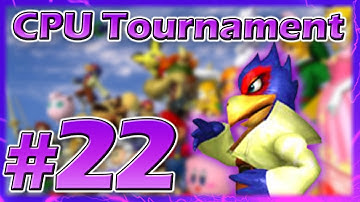 Super Smash Bros. Melee: CPU Tournament #22