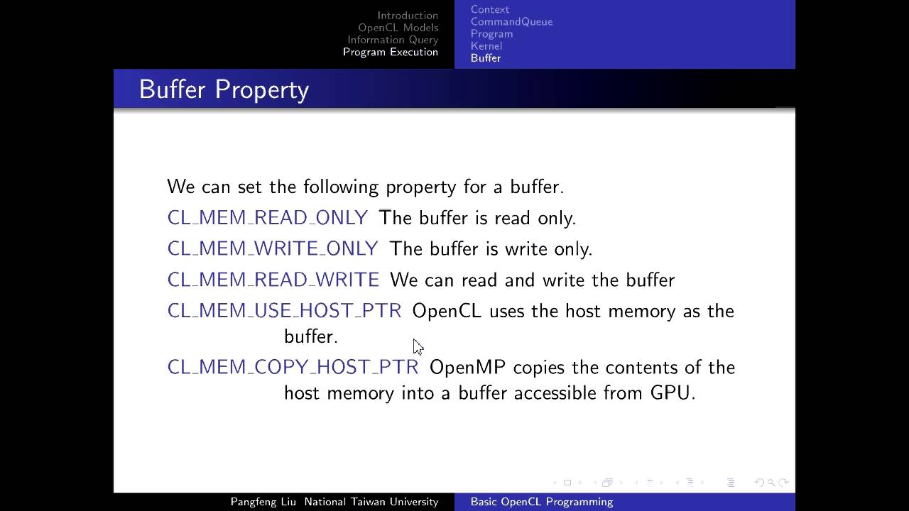 PP OpenCL basic 20 - YouTube