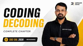 Coding Decoding Complete Chapter | SSC CGL 2026 Reasoning | Basic to Advanced | PYQ + Tricks #ssc