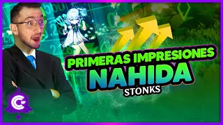 ✅PRIMERAS IMPRESIONES de NAHIDA (+MINI-BUILD) - Genshin Impact