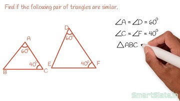 Solving Problem Part III – Criteria for similarity of triangle | Similar triangles