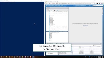 VMware vSphere - Add VM to Inventory and Power On Using PowerCLI