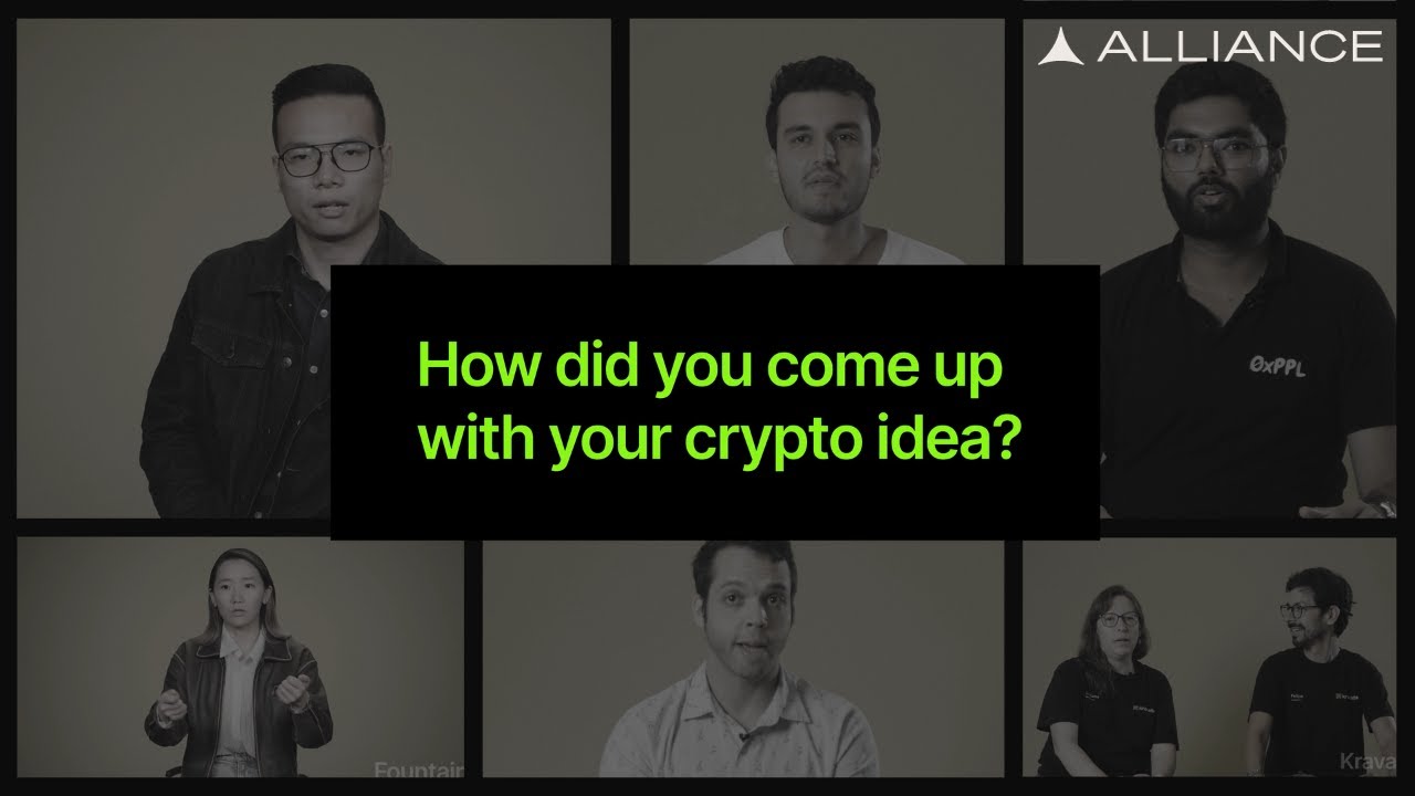 How did you come up with your crypto idea?