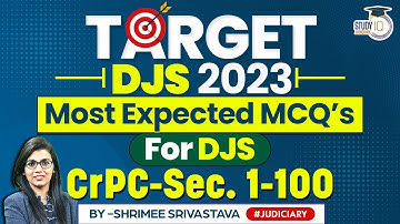 Criminal Procedure Code 1973 | Most Expected MCQ | DJS | Judiciary Exam | Judiciary Preparation