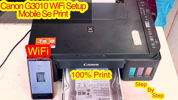 Canon G3010 Mobile Connect