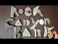 Rock canyon bank branding pebble and stone art by patti rokus