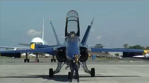 Jim Kubacki Flies With the Blue Angels