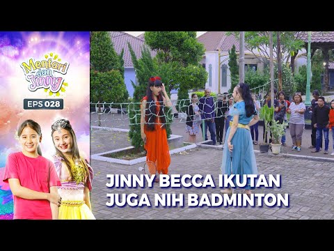 MAIN BADMINTON! Jinny Dan Becca Ikutan Main Badminton | MENTARI DAN JINNY