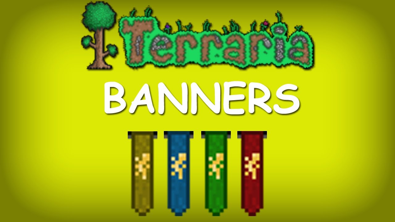 Terraria Banners YouTube