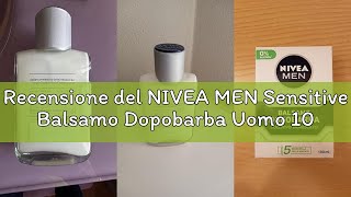 Recensione del NIVEA MEN Sensitive Balsamo Dopobarba Uomo 100 ml, Dopobarba uomo per un sollievo imm