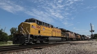 UP 5847 West in La Rose, IL 7/7/24