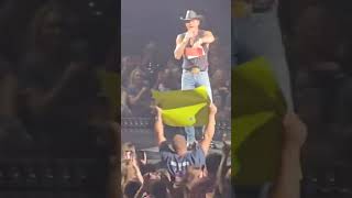 Tim McGraw doing a gender reveal on stage! Charlotte, NC - Spectrum Center
