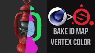 How to make Vertex Maps | Cinema 4D - ID Maps for Substance Painter