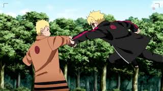 Karma Boruto Vs Naruto 🔥 Full Fight [HD] | Boruto Episode 196