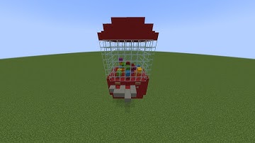 I Built a GIANT Gumball Machine in Minecraft (FULLY WORKING)