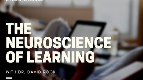 STADA Webinar: The Neuroscience of Learning