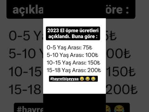 2023 El öpme ücretleri #kurban #kurbanbayrami #bayram #instagram #komik #shorts