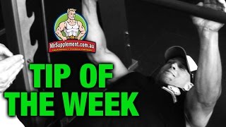 Tip Of The Week Close Grip Press