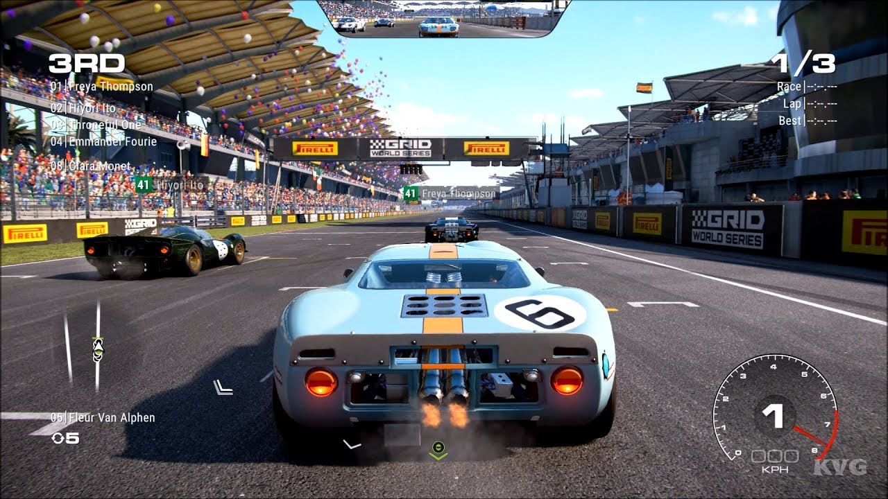 Gran Turismo 2 - Ford GT40 Race Car HD Gameplay 