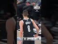 the rook stepping up in the clutch 😤 #nba #brooklynnets #basketball