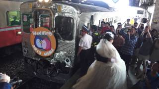 2015.5.2 白鐵 DR2700 結婚禮車專列 5908次 樹林站