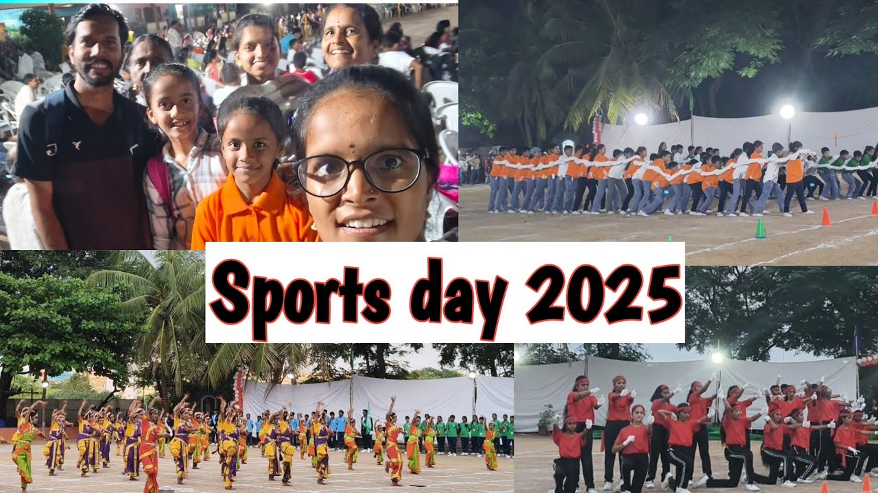 Annual sports day 2025 celebrations in our school #sports - YouTube