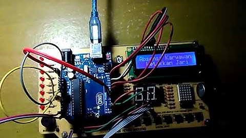 Proyek V - 34. Absensi menggunakan Sensor Sidik Jari.