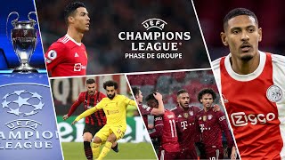 🏆 Ligue des Champions 2021/2022 - Le Bilan & le TOP 10 des Buts - Phase de Groupe