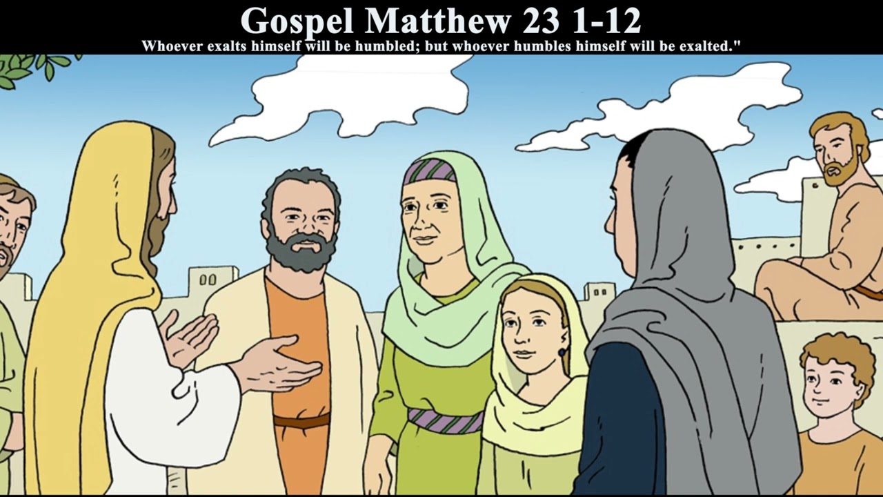 Reflection For Kids Gospel Matthew 23 1 12 26 August 2023 YouTube Reflection For Kids Gospel Matthew 23 1 12 26 August 2023 YouTube