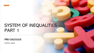 MAT133 - System of Inequalities (Part 1)