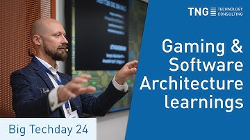 Big Techday 24: What a Computer Game Taught Me about Software Architecture - Franz Thoma, TNG