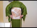 How to Tie a Nagoya Obi (Taiko style)