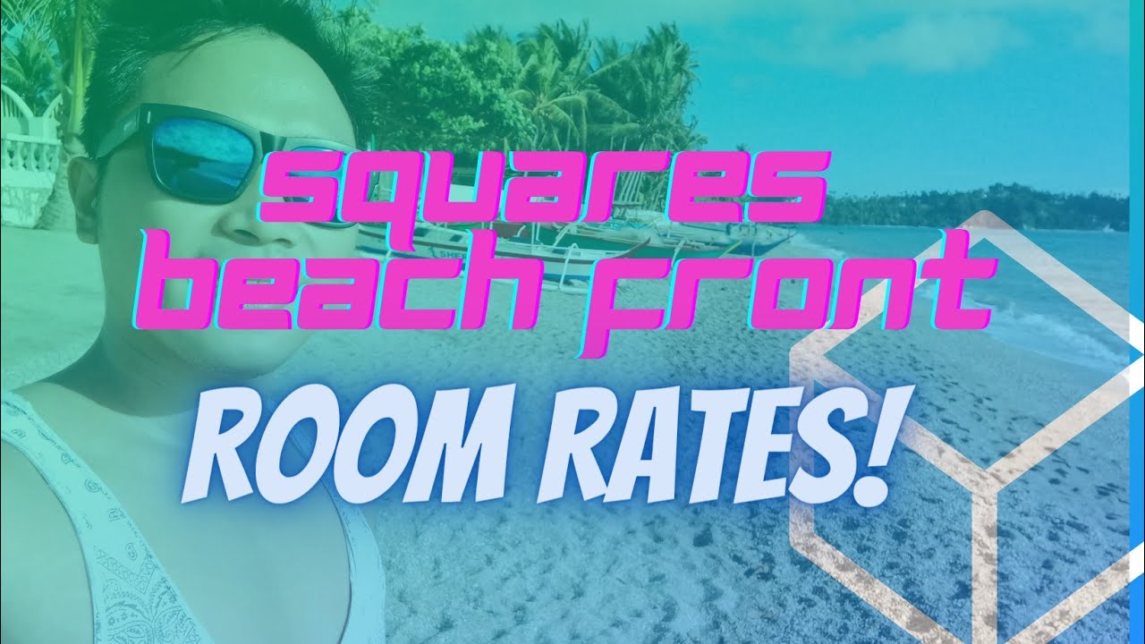 PUERTO GALERA ROOM RATES. Squares Beach Front Apartments, Oriental Mindoro. Beach 