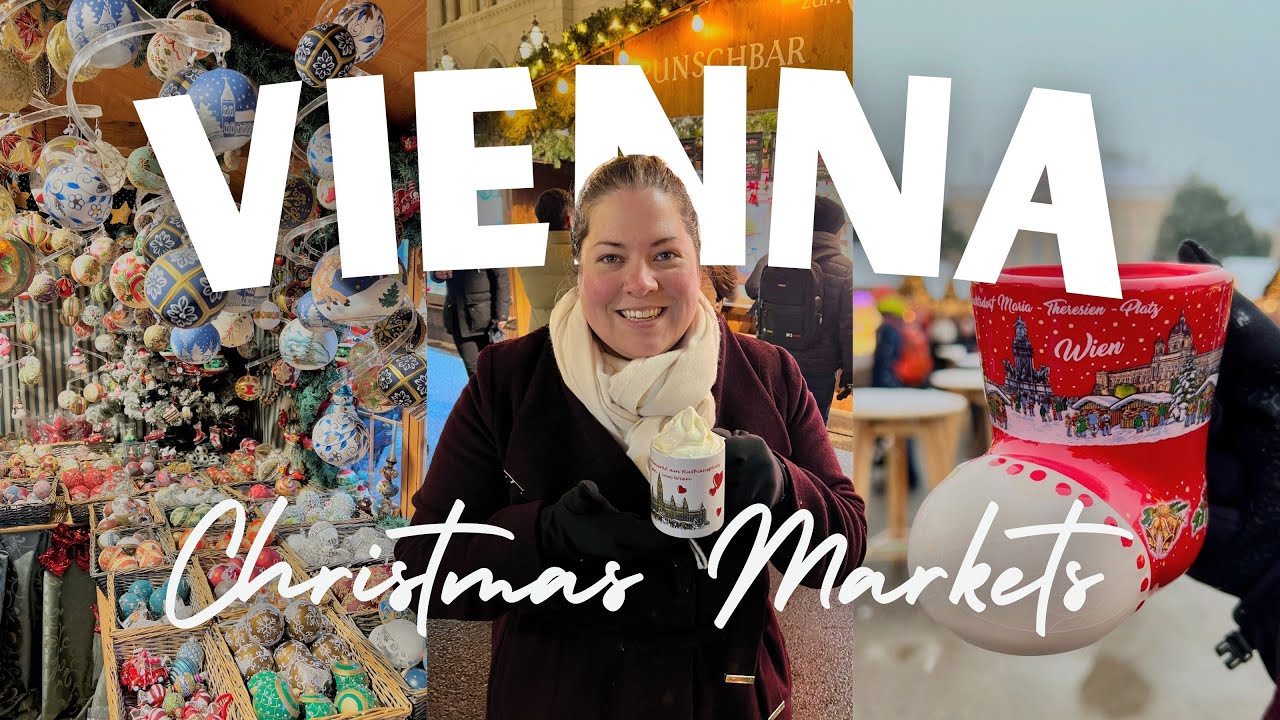 VIENNA IN DECEMBER Visiting the BEST CHRISTMAS MARKETS (Things To Do, Trying DELICIOUS FOOD + Opera)