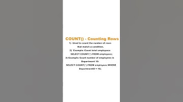 Mastering SQL COUNT Function For Total Employee Counts