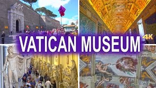 VATICAN MUSEUM - VATICAN, ROME 4K