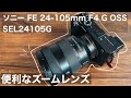 【便利なズームレンズ】Sony FE 24-105mm F4 G OSS (SEL24105G)を使ってみてレビュー