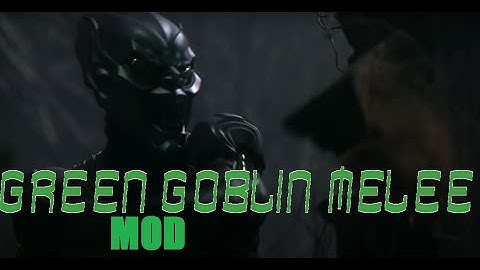 Green Goblin MELEE MOVES mod | Spider-man The Movie Game 2002 PC Mod|
