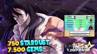 REVELEI NOVOS CÓDIGOS!! NO ALL STAR TOWER DEFENSE COM 13.000 GEMAS E 850  STARDUST!! 