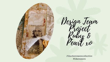 Design Team Project @rubyandpearlxo  Tall Document Journal #thecheremerecollective