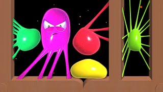 Slime Dunk - 'Blob Merge 3D' Gameplay Mechanic! screenshot 5