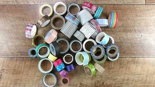 Washi Tape Fun - (PLUS alternatives If You Haven't Gone Down The Washi Tape rabbit hole!!) (954)