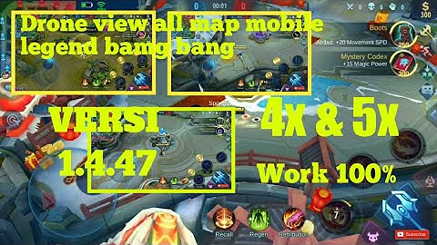 Drone view map mobile legend!! all semua map work 100%. link deskripsi