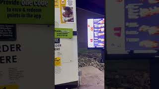 Ordering Food At Mcdonalds Drivethrough